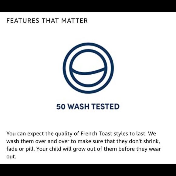 5 Piece French Toast Oxford Button Down Dress Shirts for School, Church, Etc. - Picture 8 of 8